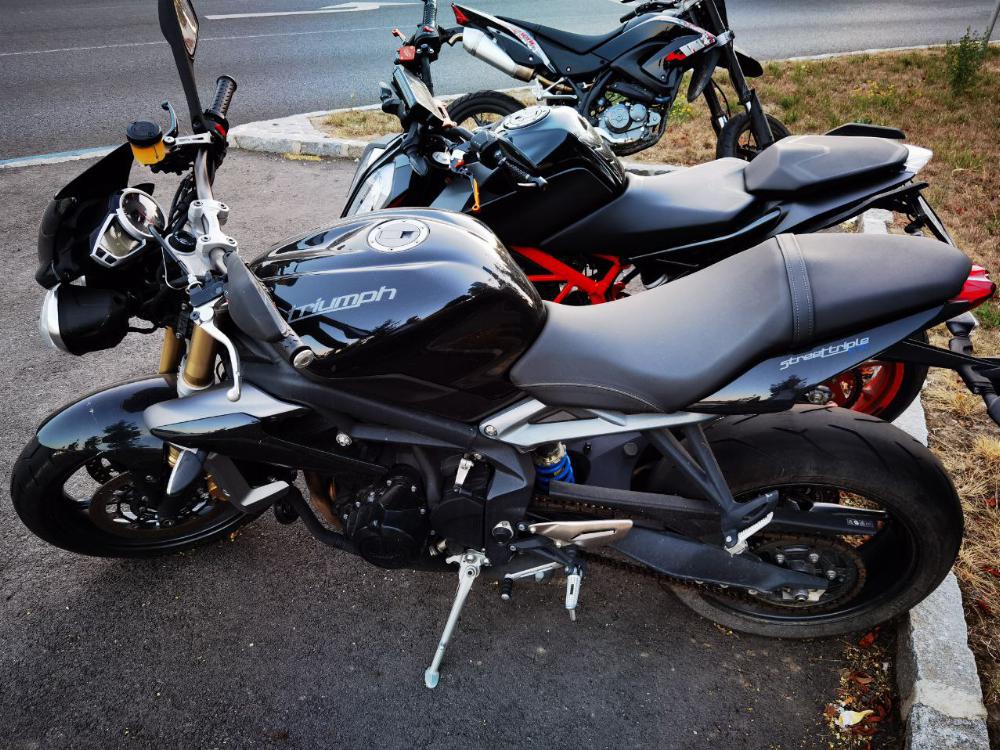 Motorrad verkaufen Triumph Street Triple 675 Ankauf
